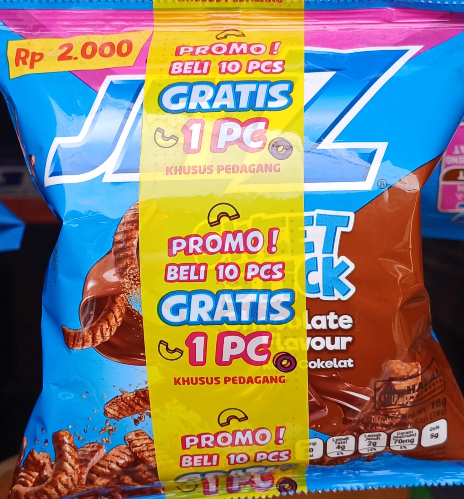 Jetz Sweet Stick Cokelat