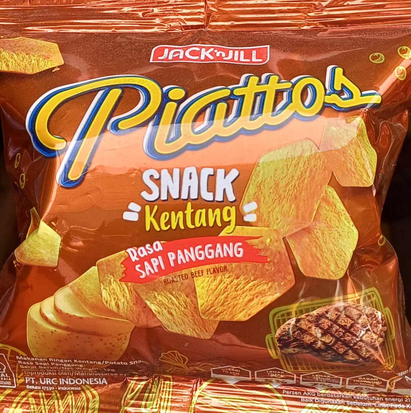 Piattos Sapi Panggang